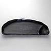 black melamine plates